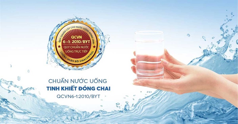 Nước đầu ra đạt tiêu chuẩn QCVN 6-1:2010/BYT