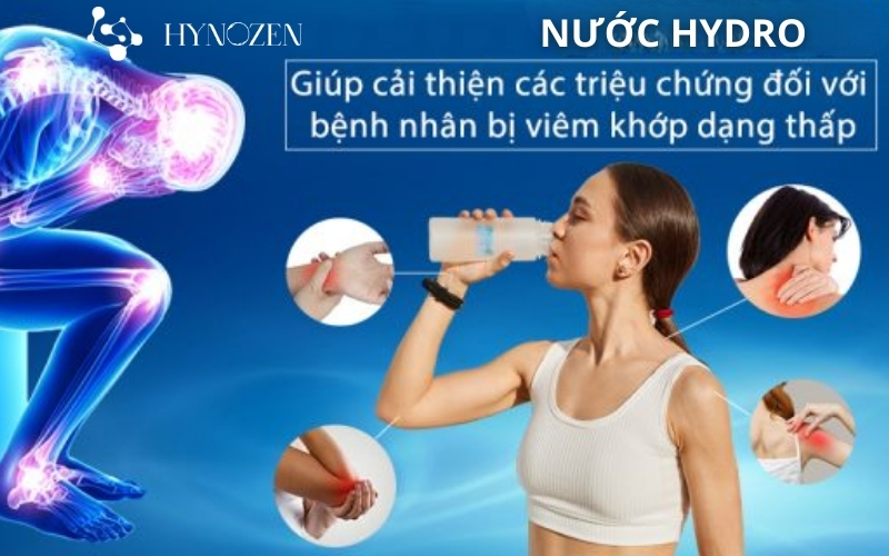 Tác dụng của nước hydro đối với bệnh viêm khớp